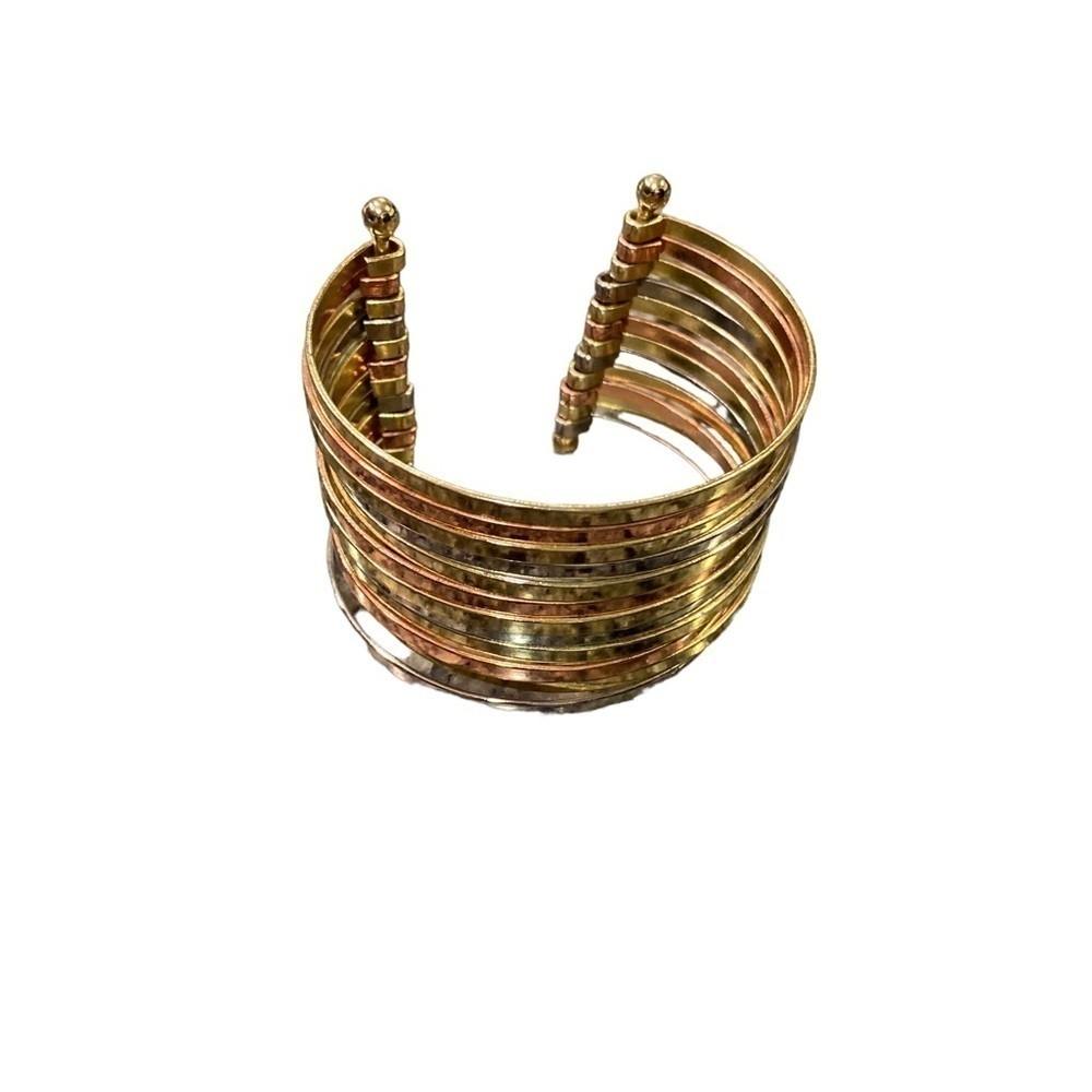 Tri-colored Cuff Bracelet - Picture 8 of 8